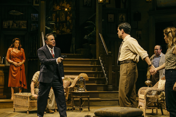 Andy Garcia as Johnny Rocco in Key Largo at the Geffen