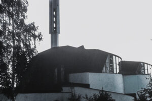 Imatra - Vuksenniksa Church, 1958. Architect: Alvar Aalto