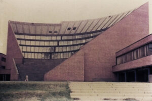Otaniemi - Undergraduate Center, 1965. Architect: Alvar Aalto