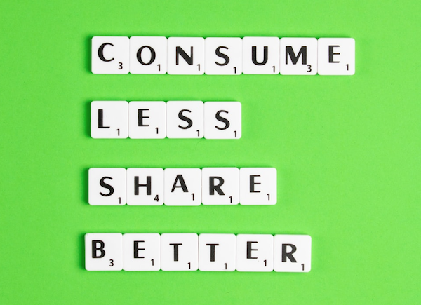 consume less share better