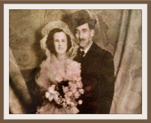 An old wedding photo