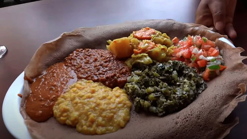 Food at Little Ethiopia