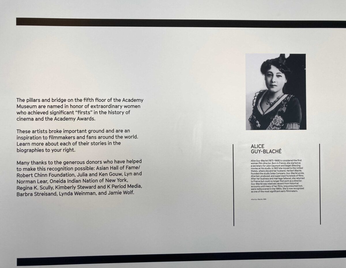  Alice Guy-Blachè at The Academy Museum of Motion Pictures