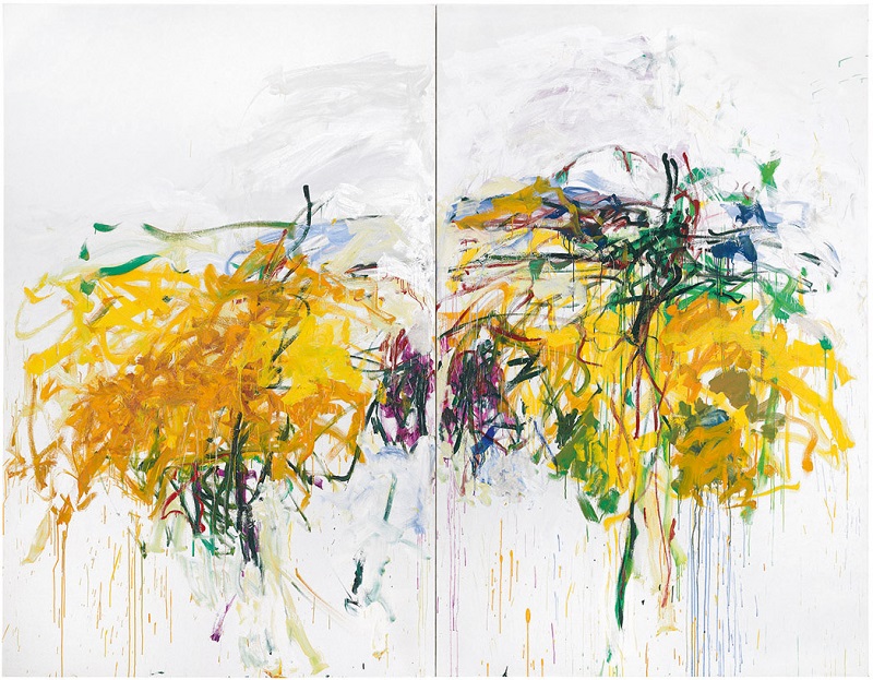 Joan MItchell's "Untitled" painting