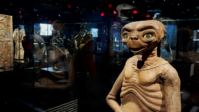 Model of E.T. alien