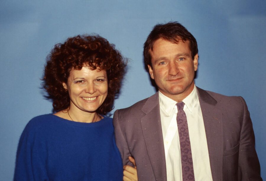 Elisa Leonelli, Robin Williams (c) HFPA 1987