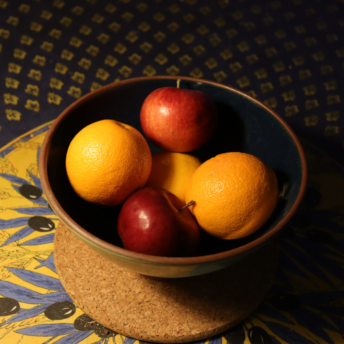 still life fruit bowl photography
