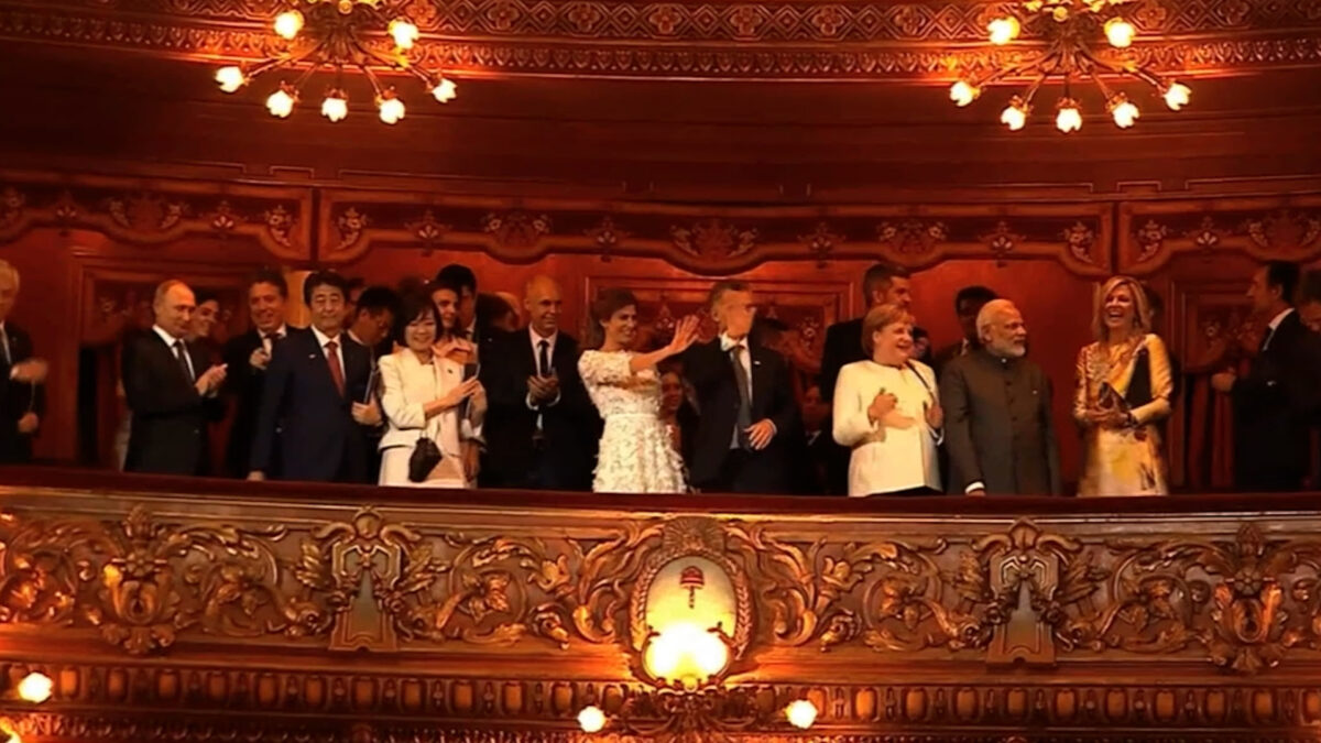 G20 Leaders at Teatro Colon, 2018