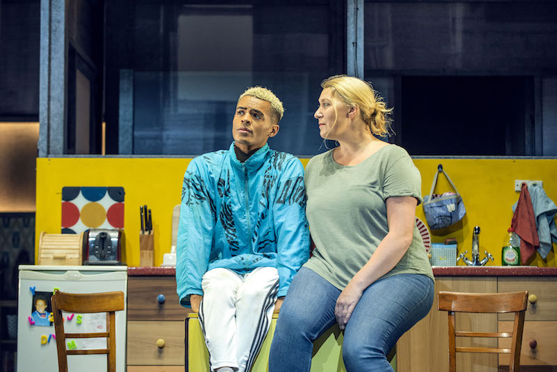 L-R: Layton Williams as ‘Jamie New’ and Melissa Jacques ‘Margaret New’ in “Everybody’s Talking About Jamie”