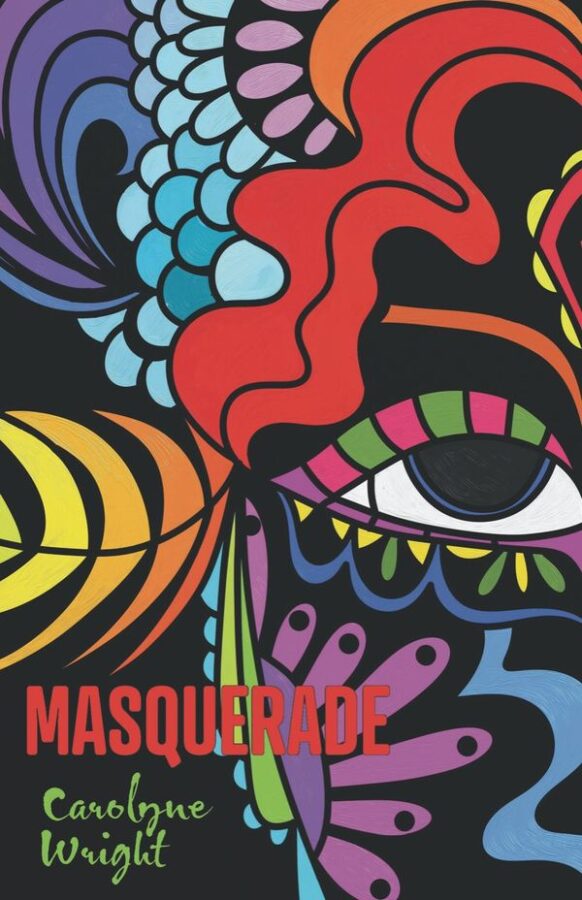 Front cover of Masquerade, a poetry collection by Carolyne Wright
