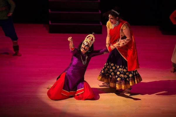 Two Kathak dancers