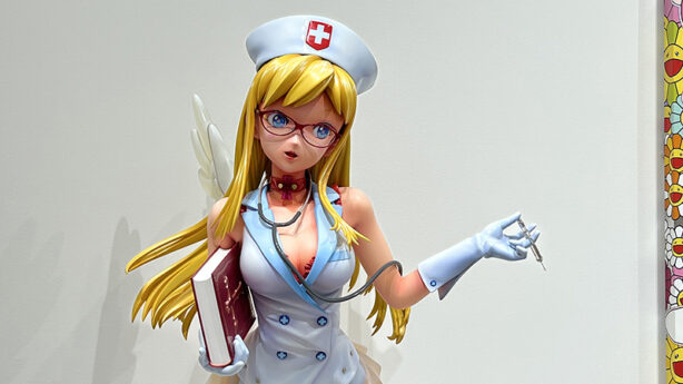 Sexi sculpture of nurse