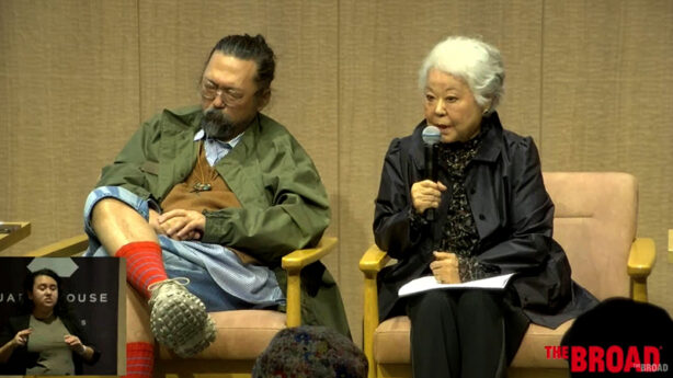 Takashi Murakami in conversation with Etsuko Price, japan House, Los Angeles, May 20, 2022.