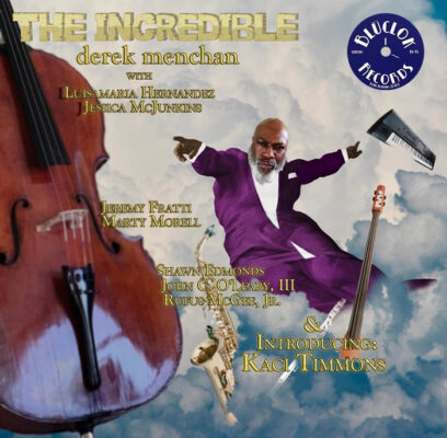 album cover to THE INCREDIBLE by Derek Menchan