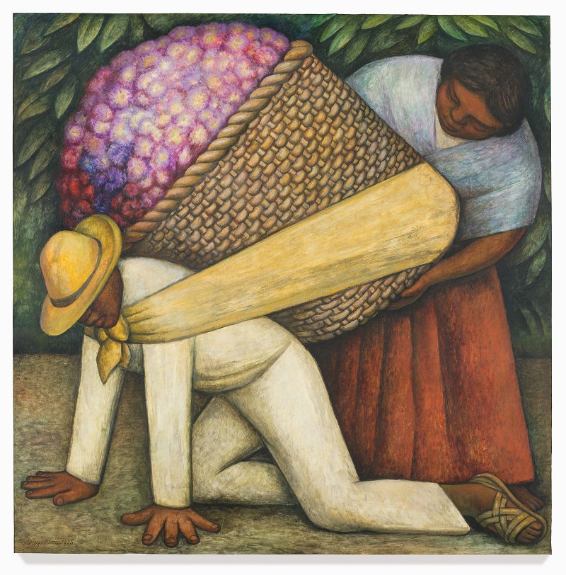 Diego Rivera's The Flower Carrier