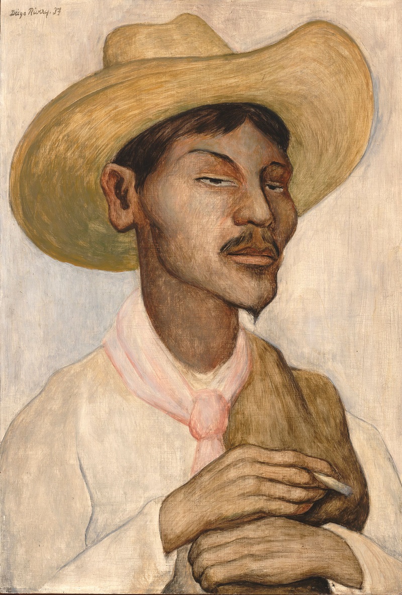 Diego Rivera's Man Smoking