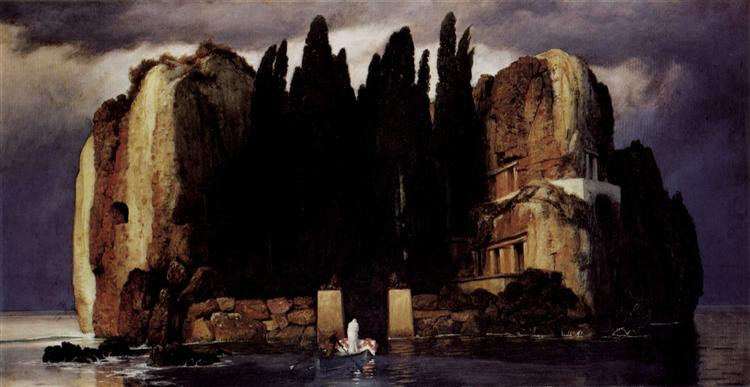 "The Isle of the Dead" (1880) by Arnold Böcklin