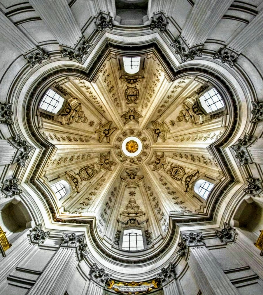 View of the dome from the bottom