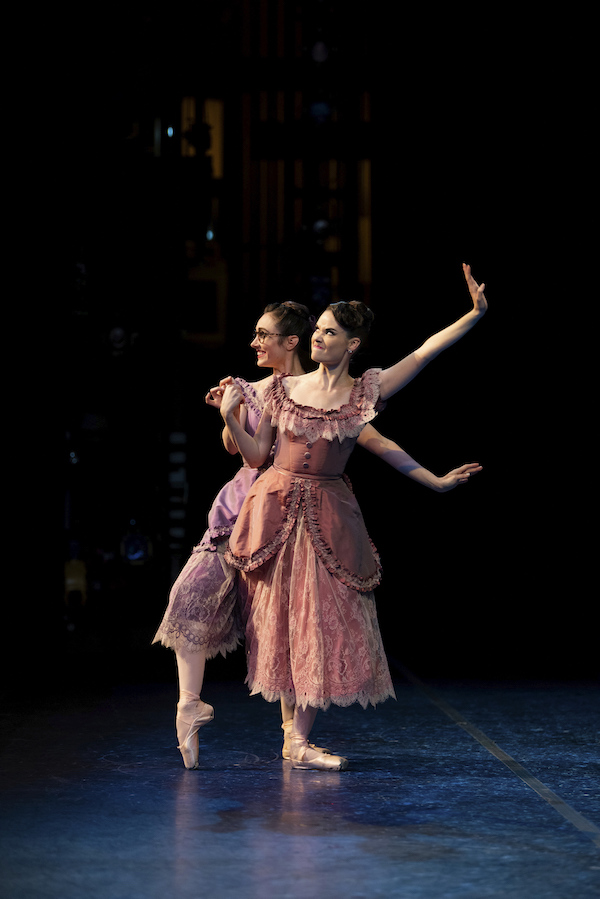 Two female dancers