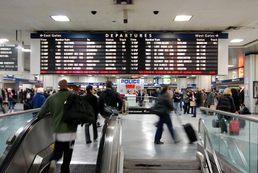 Penn Station Status Board