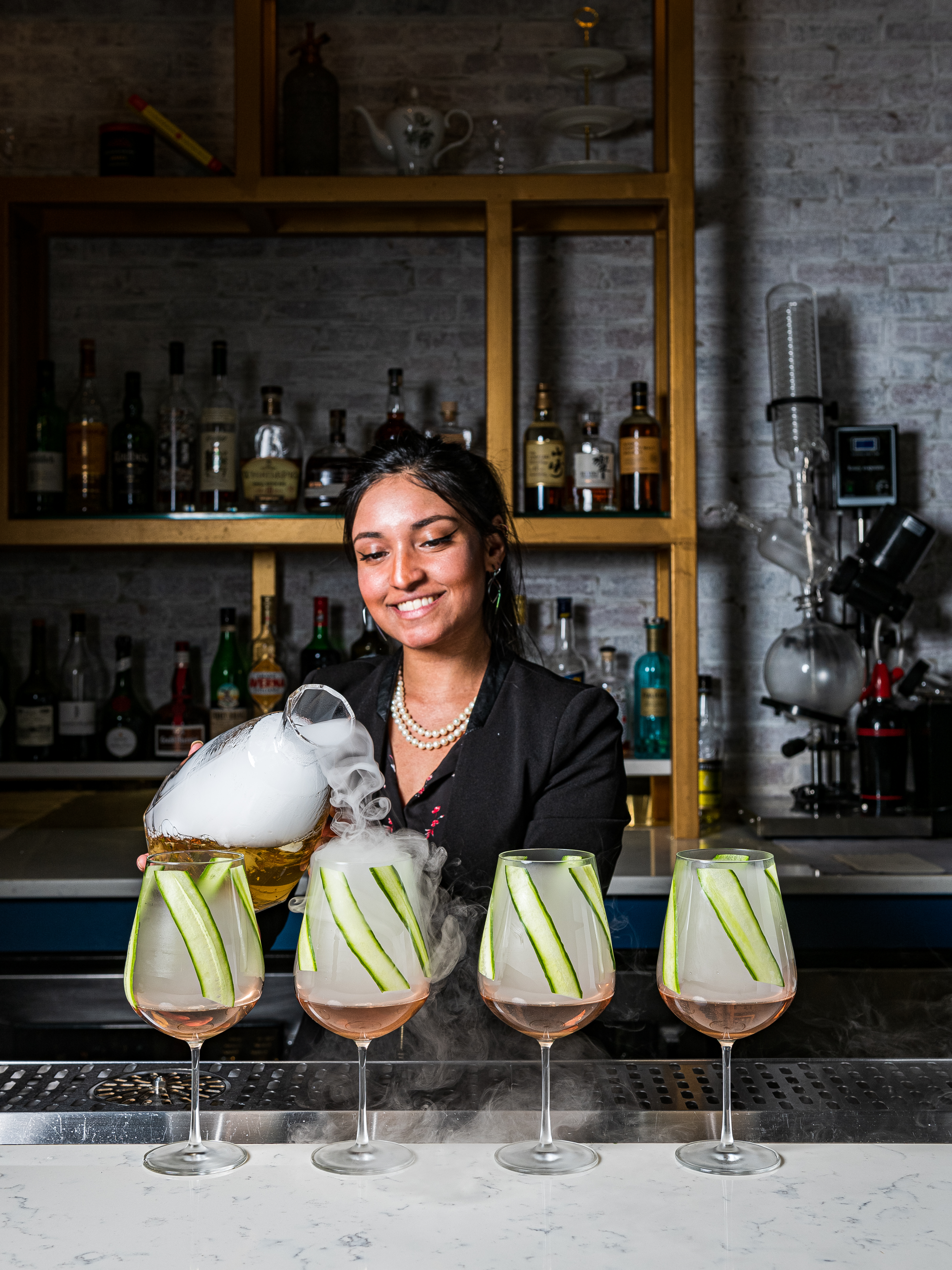 cocktails at Bresca