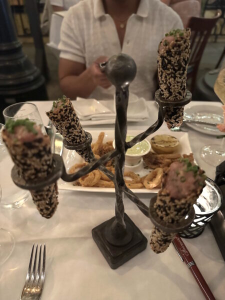 tuna cone at Toma